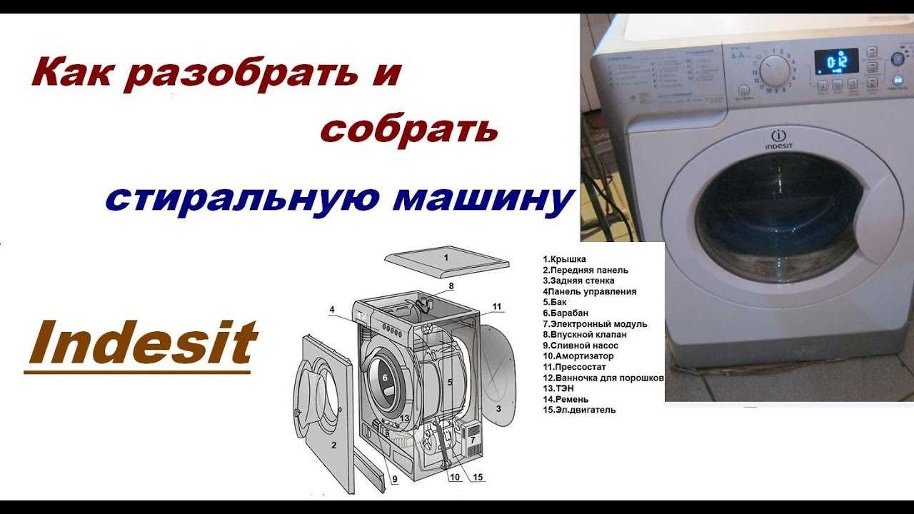 Как разобрать стиральную машину: нюансы разборки разных моделей и брендов - точка j