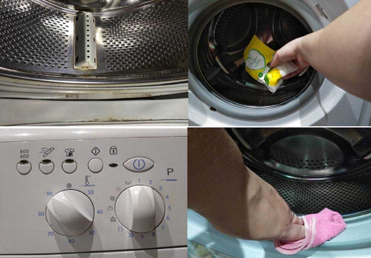 Как убрать запах из стиральной машины в домашних условиях