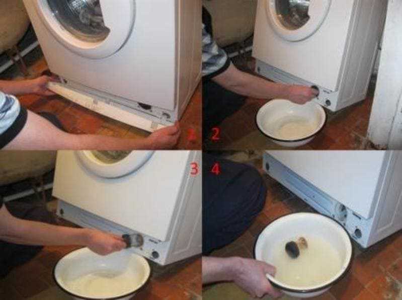 Как слить воду из стиральной машины — индезит, lg, samsung (способы)