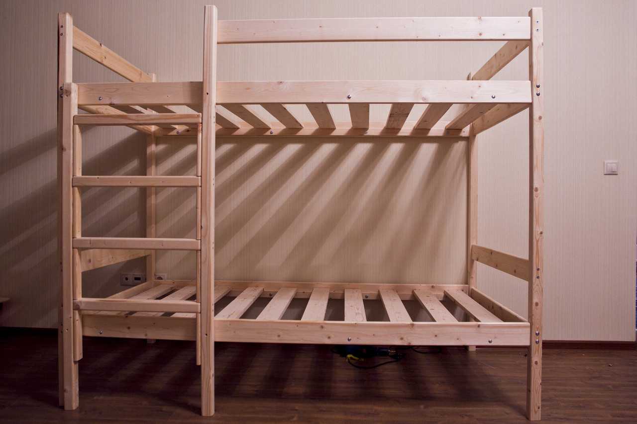Как собрать двухъярусную кровать