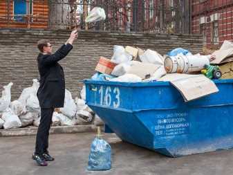 Контейнерная площадка для мусора: требования, размеры и нормы