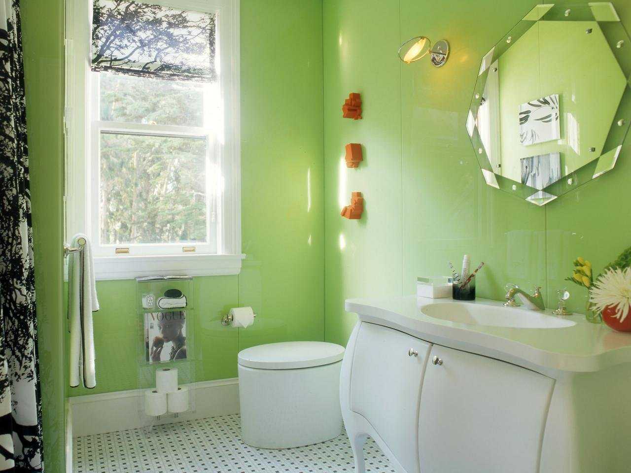 Краска для ванной комнаты: чем лучше покрасить