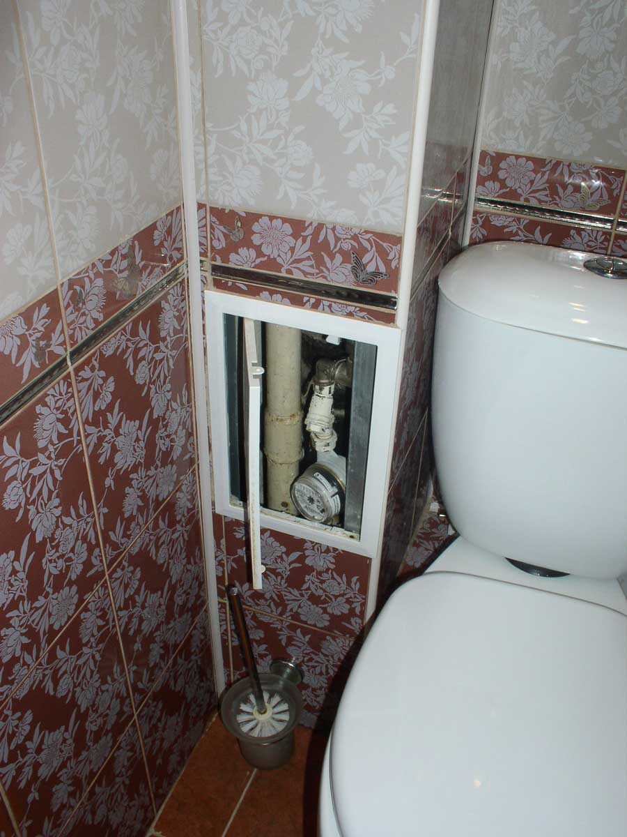 Как спрятать трубы в туалете, чем закрыть – возможные варианты с примерами