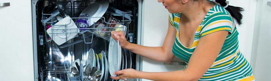 Белый налет в посудомоечной машине - разводы на посуде