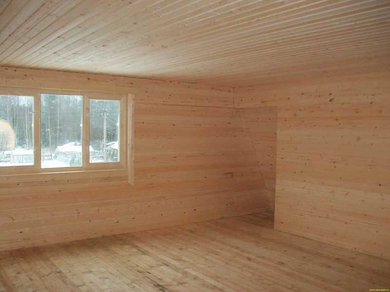 Внутренняя отделка деревянного дома: самые удачные способы