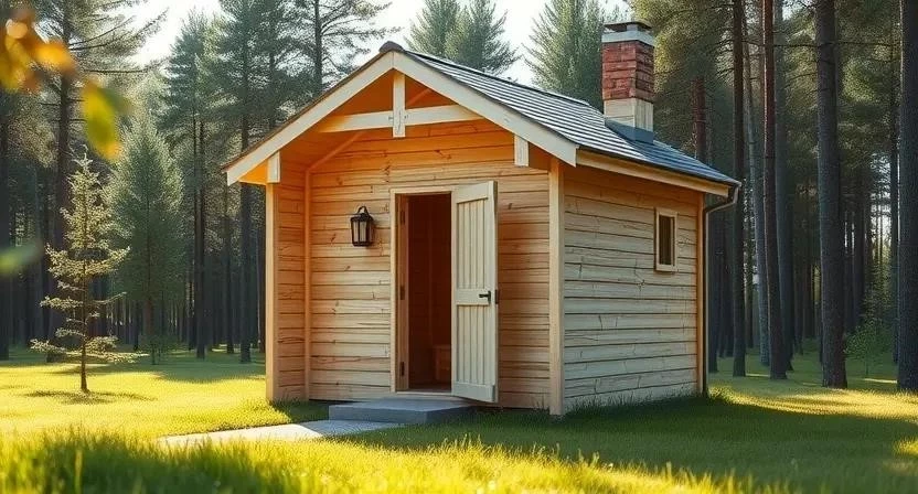 Как построить баню из бруса своими руками