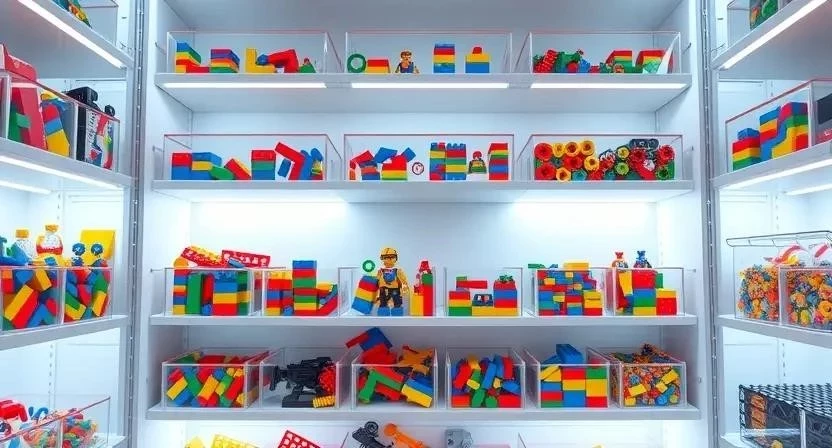 Как организовать хранение игрушек в детской комнате
