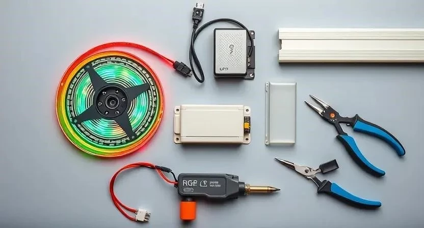 Монтаж RGB ленты своими руками