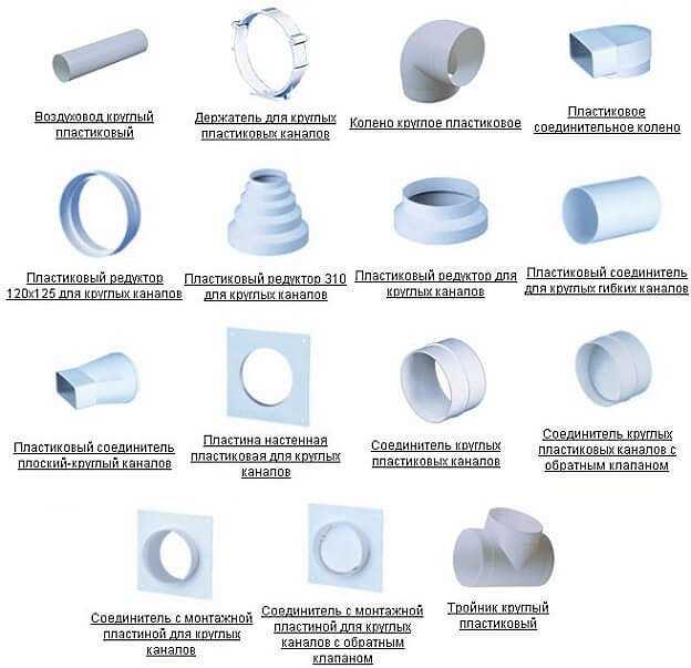 Пластиковые воздуховоды для вентиляции (пвх): размеры, форма