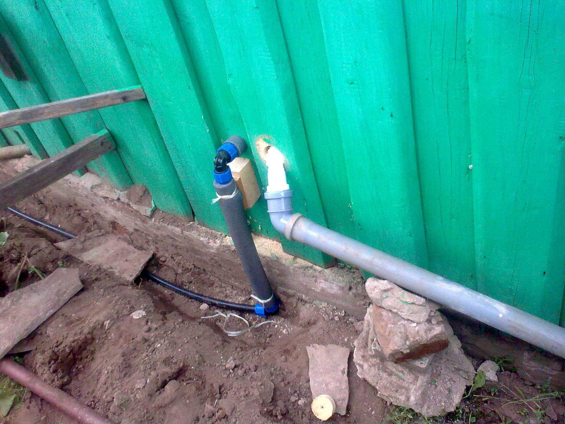 Как сделать дачный водопровод из скважины