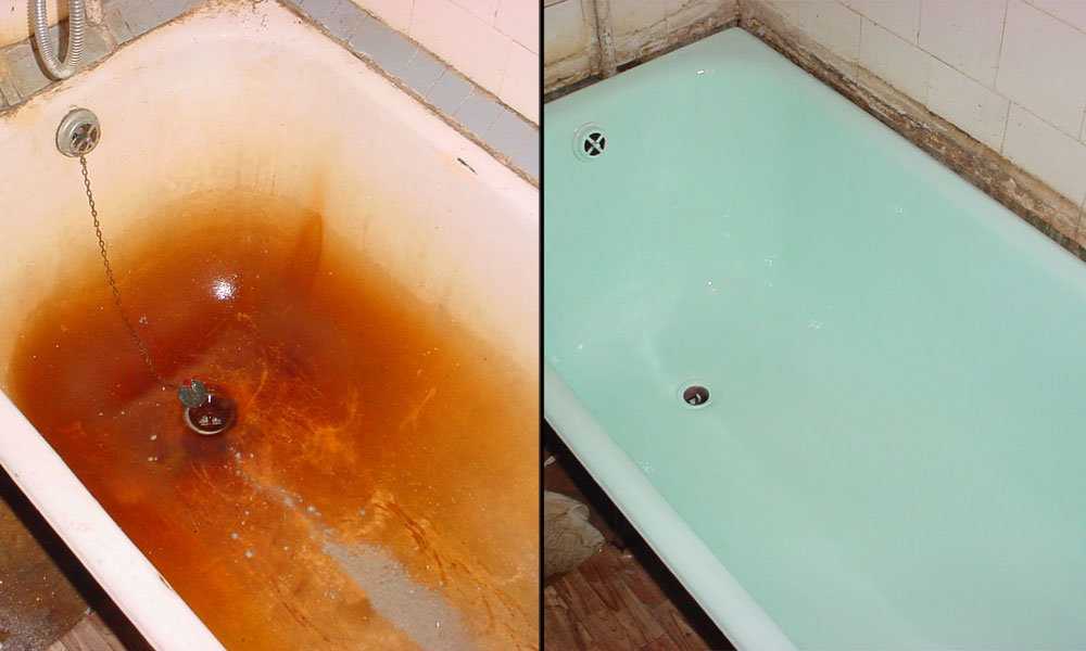 Реставрация ванны своими руками: эмалирование, наливная, вкладыш, фото, видео