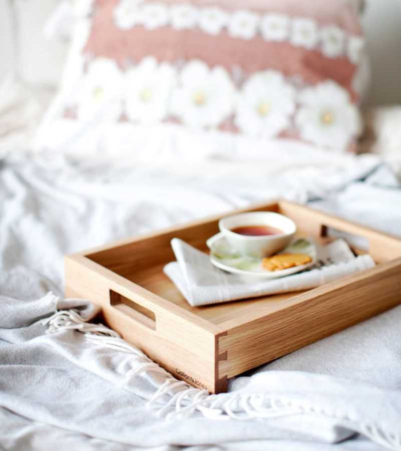 Столик для завтрака в постель размеры чертеж