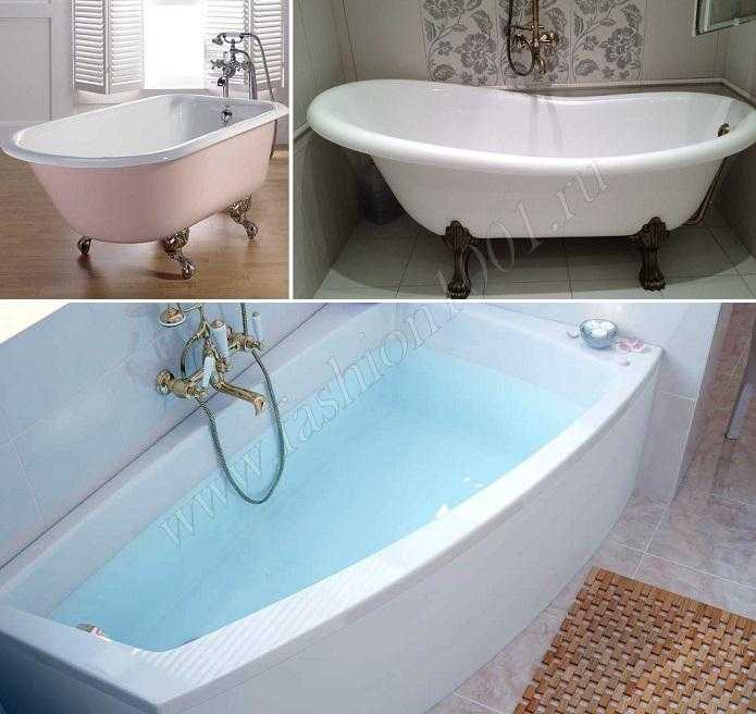 Выбираем ванну: акриловая или чугунная, какая ванна лучше