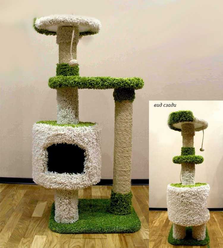 Как сделать домик для кошки или кота как выбрать конструкцию размеры материалы Фото разных кошачьих комплексов требования к ним