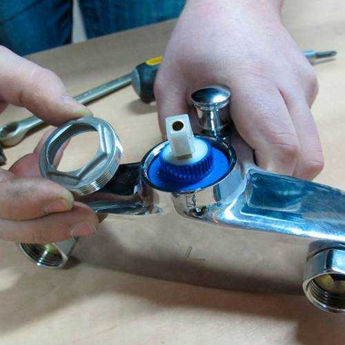 Ремонт однорычажного смесителя своими руками — устройство технология починки