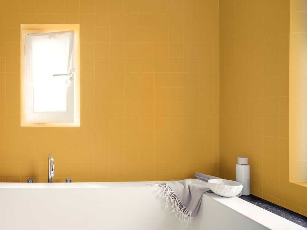Чем покрасить стены в ванной комнате