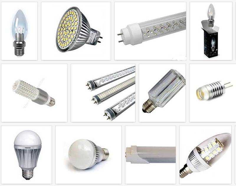 Характеристики и типы ламп освещения