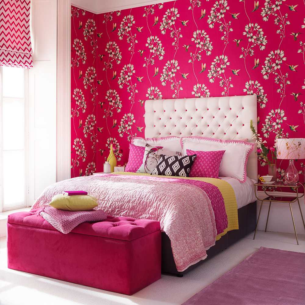 Поклейка обоев двух цветов в спальне: правила сочетания, способы декорирования (+64 фото) - всё для дома - медиаплатформа миртесен
