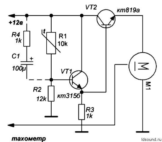 Симисторный регулятор скорости вращения вентилятора