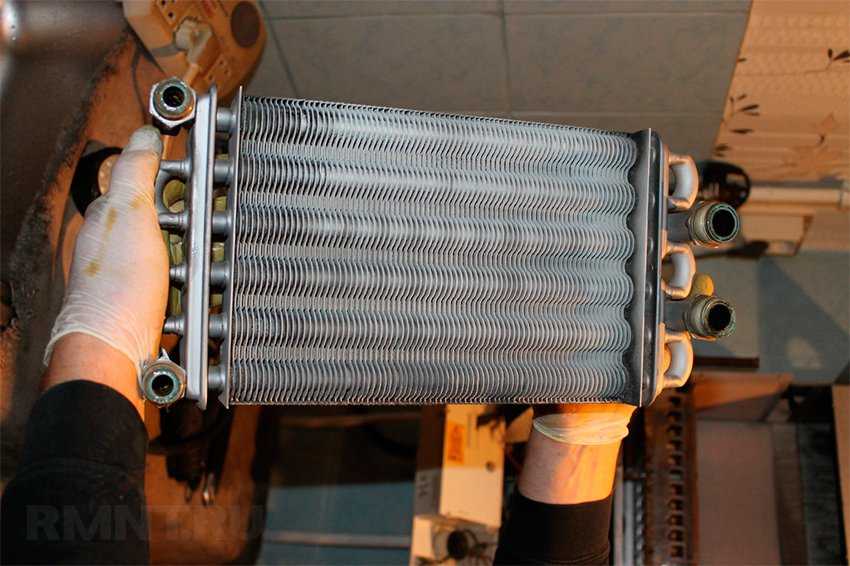 Как заварить теплообменник газового котла: пошаговый инструктаж по проведению ремонтных работ