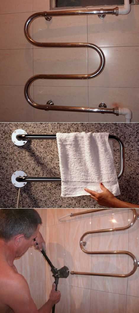 Замена полотенцесушителя в ванной: как поменять и снять своими руками.