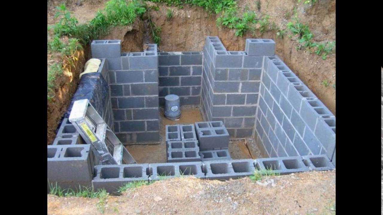 Как построить бетонный погреб своими руками: инструкция