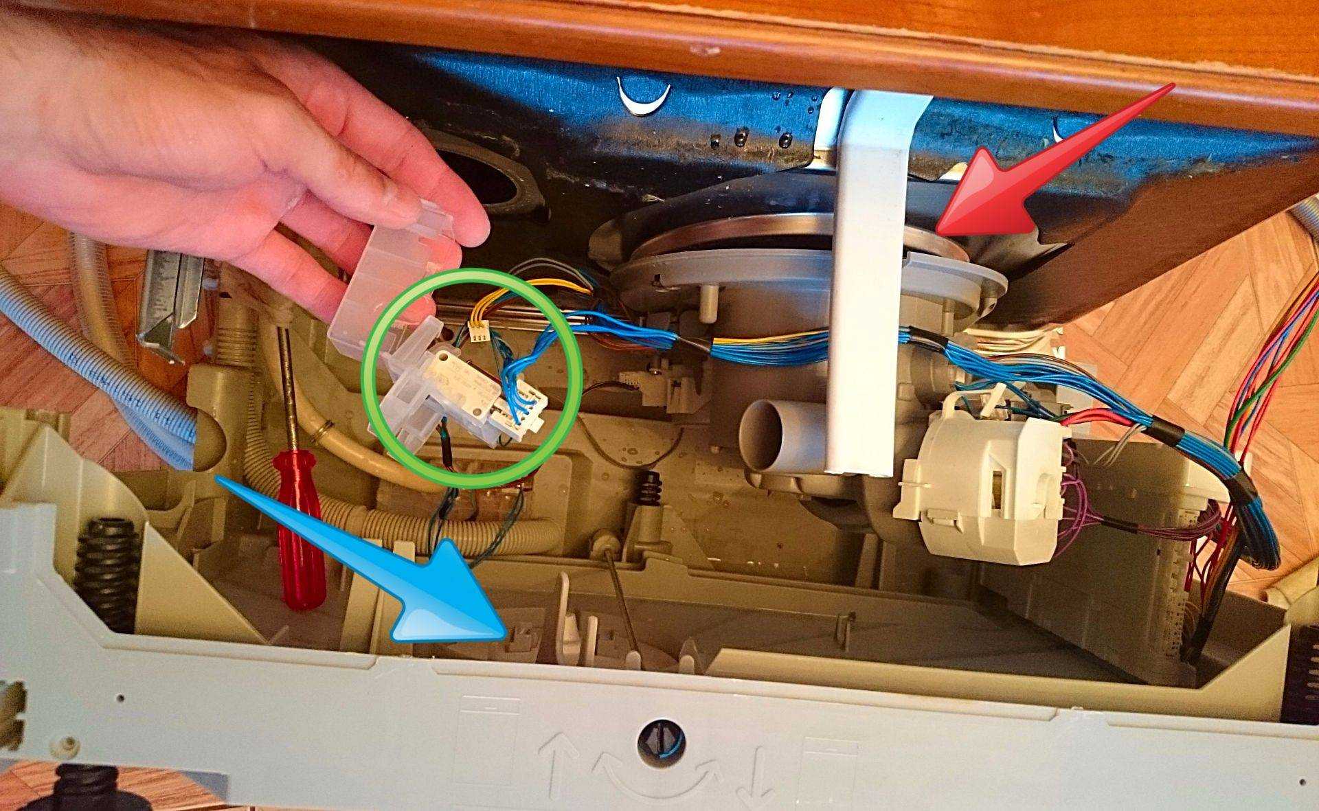 Посудомоечная машина не работает: ремонт своими руками