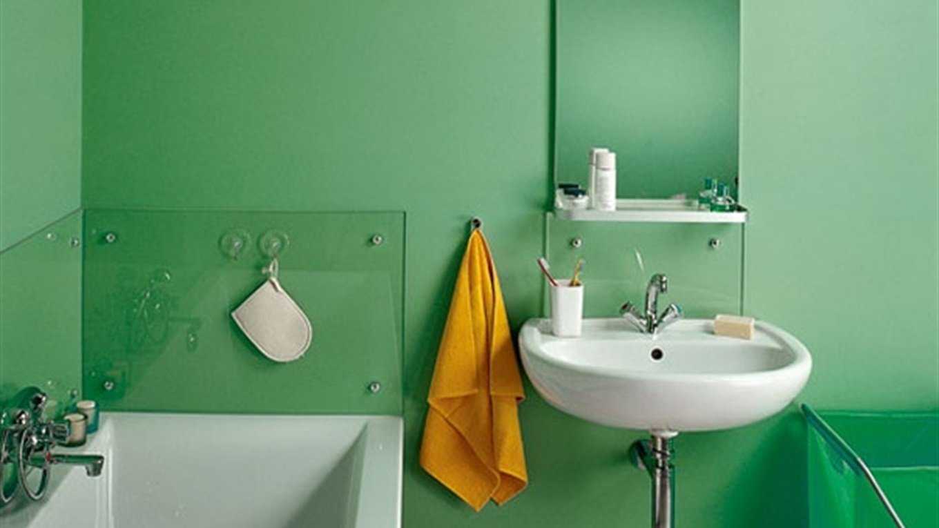 Как покрасить стены в ванной комнате своими руками — выбор краски, подготовка и окрашивание (видео, фото)