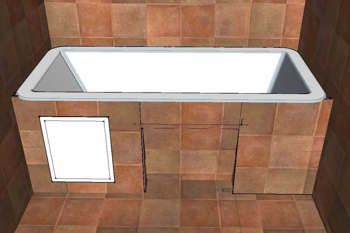 Раздвижной экран под ванну: лучшее решение для малогабаритной ванной комнаты