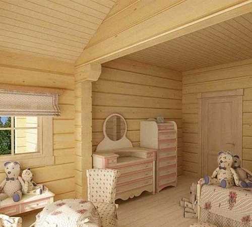 Внутренняя отделка деревянного дома: особенности материалов