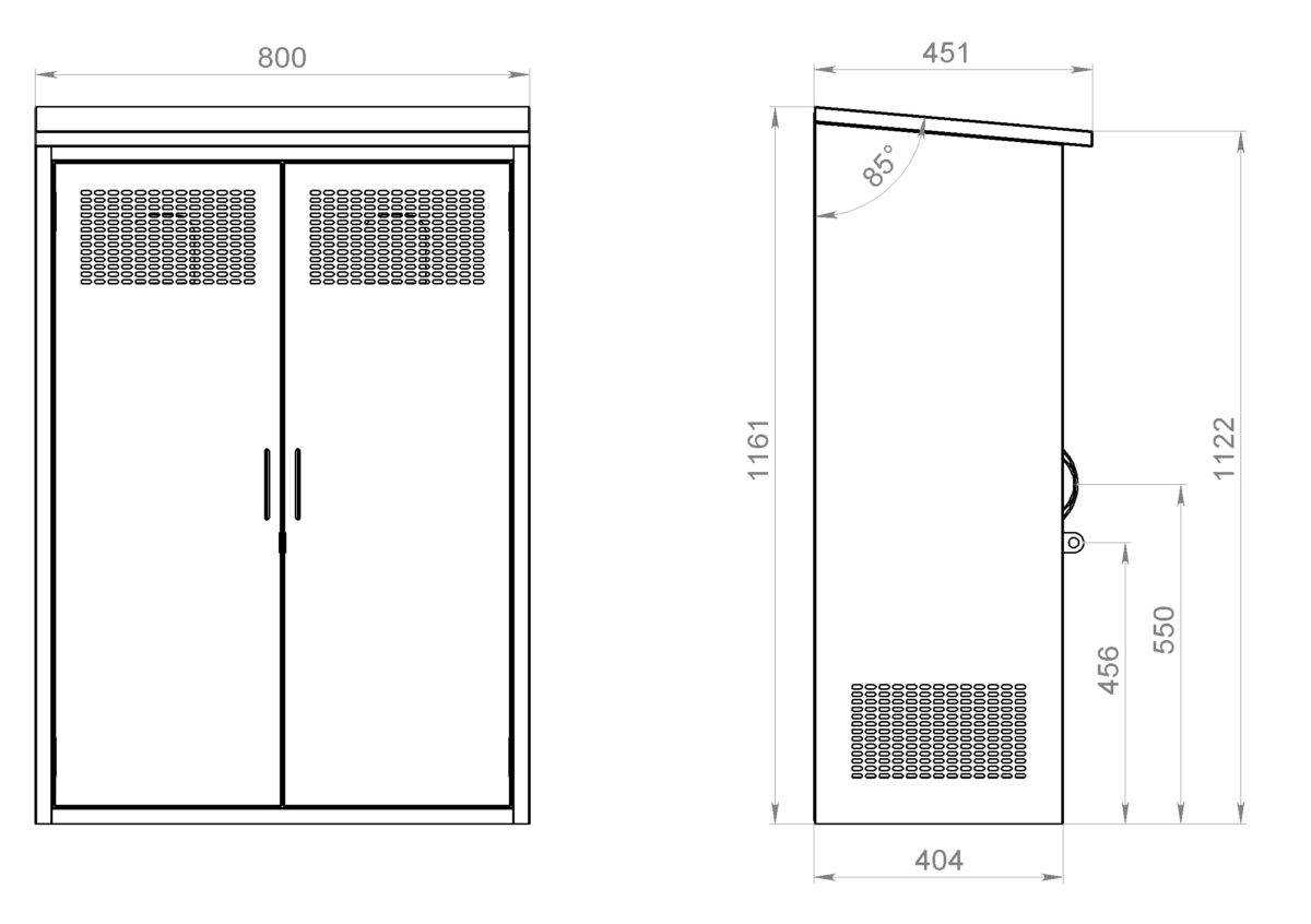 Шкаф для баллонов с газом: виды, как подобрать, требования к конструкции и месту установки