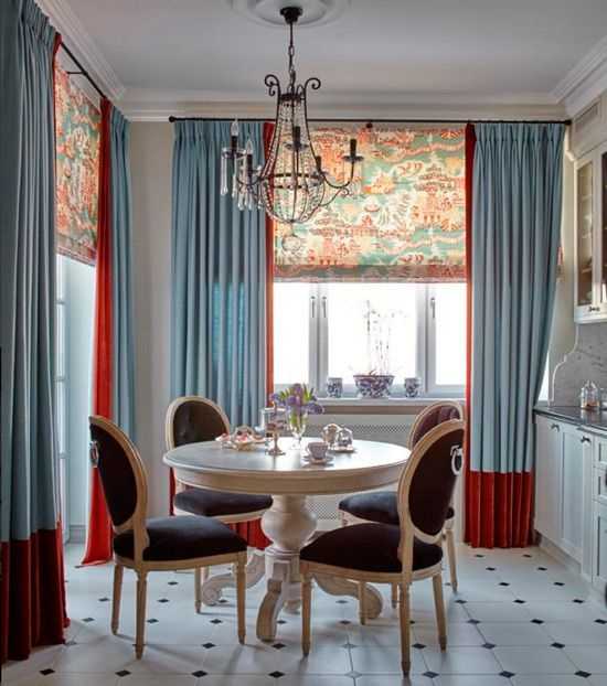Занавески на кухню (65 фото): идеи дизайна современных и красивых штор для оформления кухонного окна