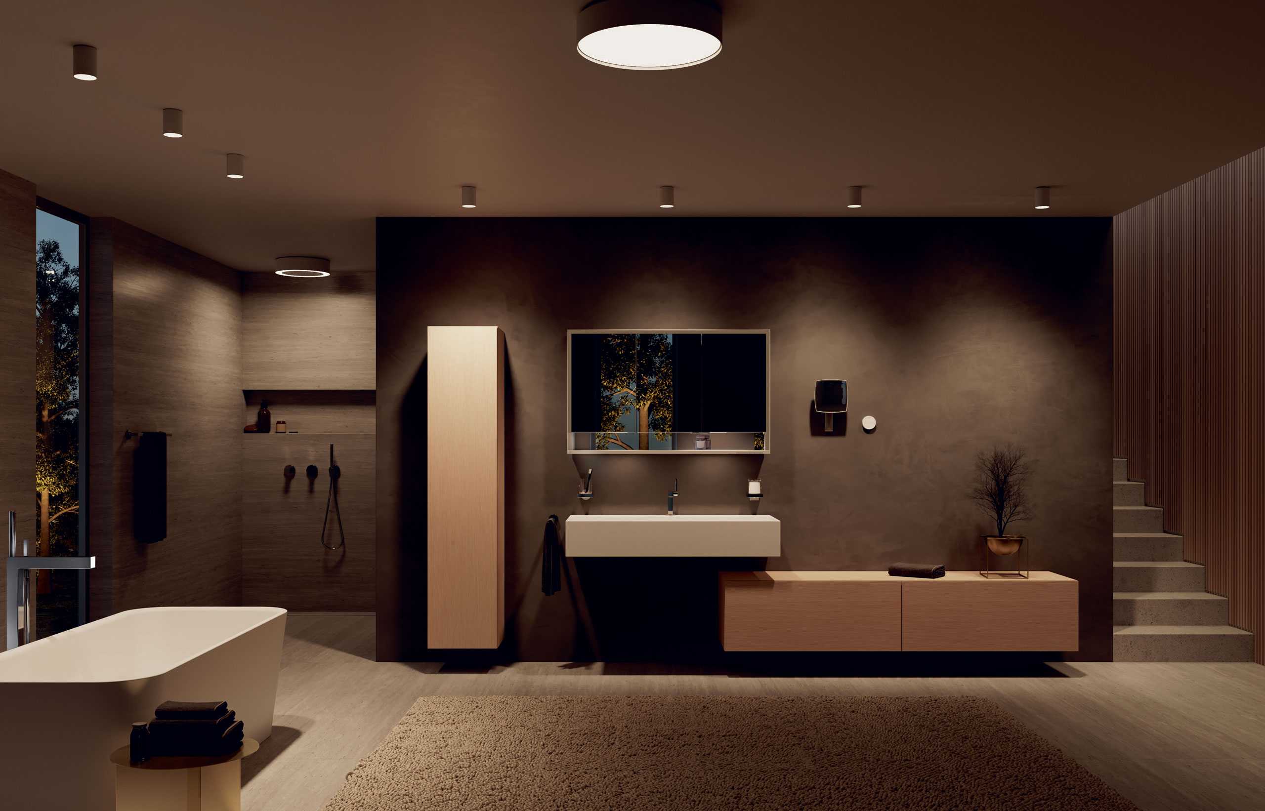 Как выбрать светильники для ванной комнаты - какие подходят по нормам и как правильно установить светильники в ванной комнате (105 фото)