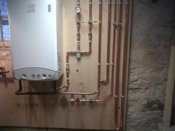 Как установить напольный газовый котел в деревянном доме