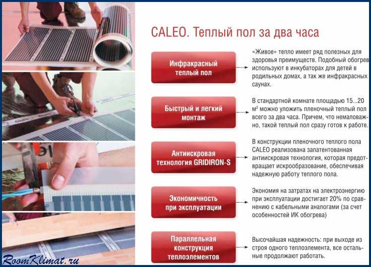 Инфракрасная пленка для теплого пола: виды пленок, как работает, правила укладки