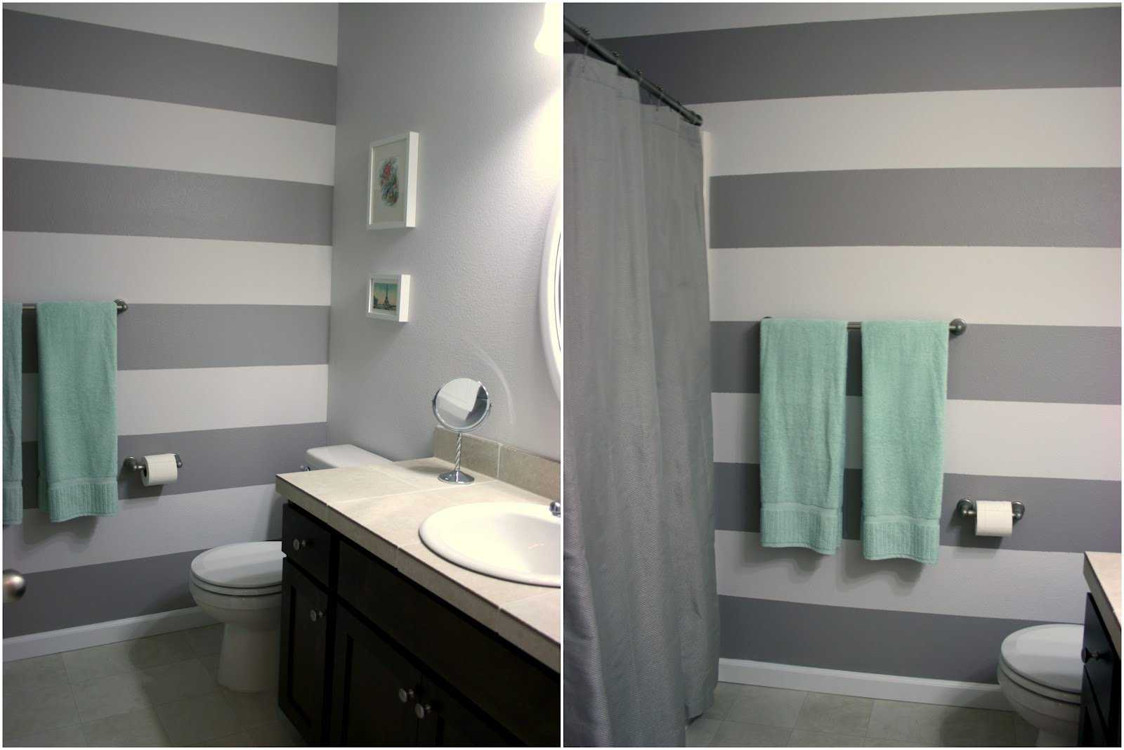 Технология покраски стен ванной комнаты