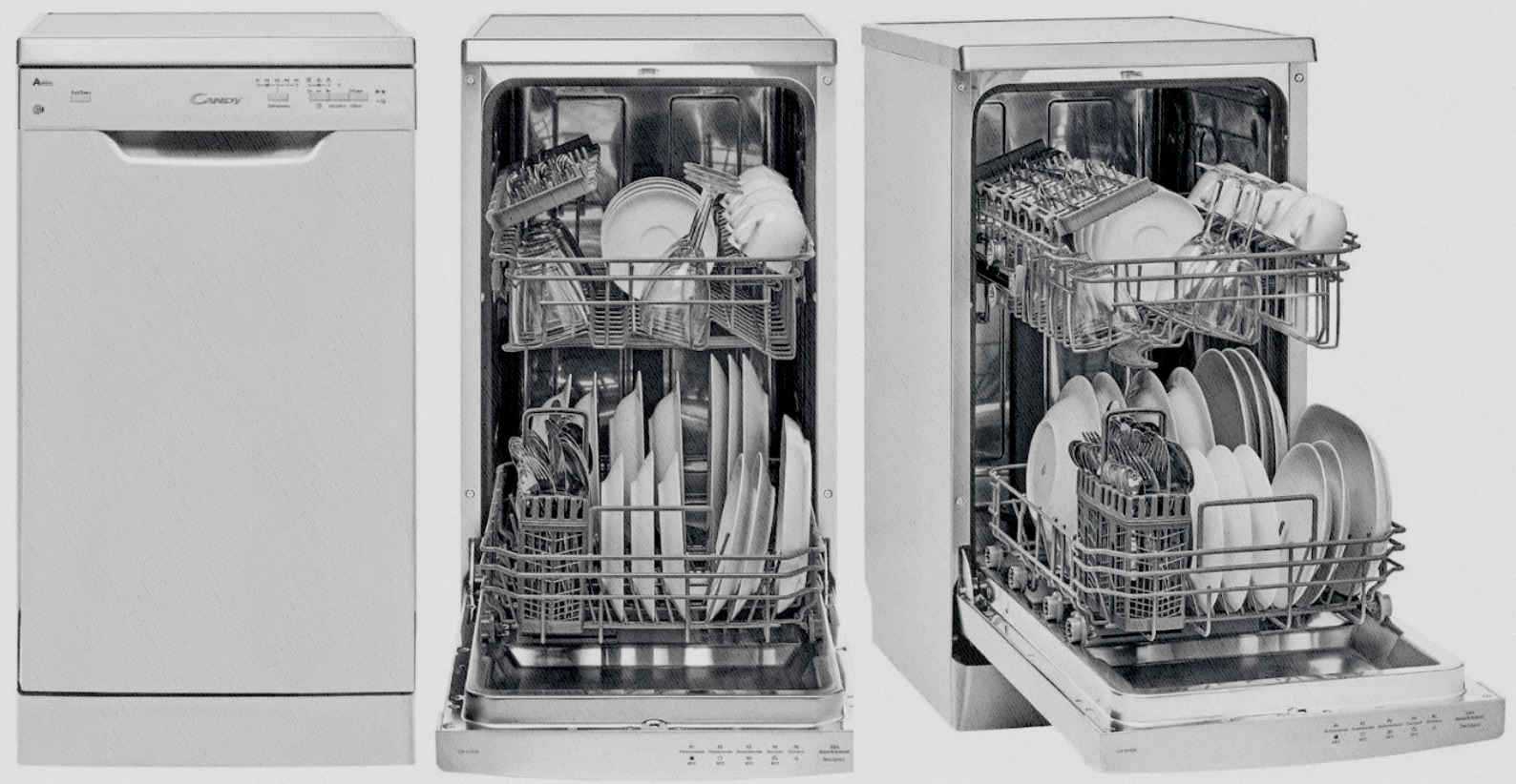 7 лучших посудомоечных машин 45 см