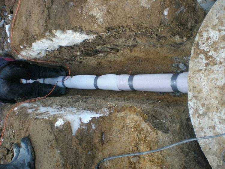 Способы защиты водопроводных труб от промерзания
