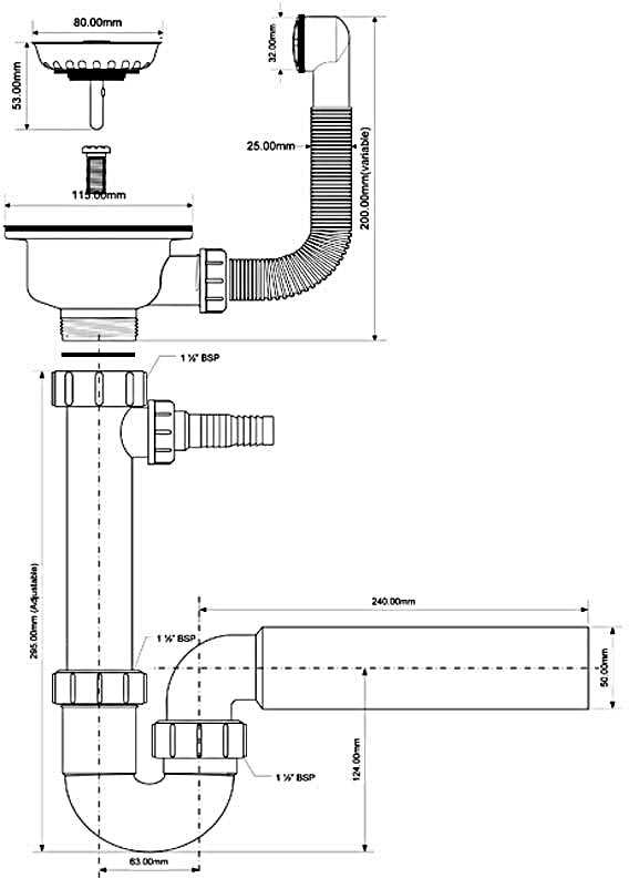 Установливаем слив перелив: автоматическая и полуавтоматическая системы для раковины и ванны