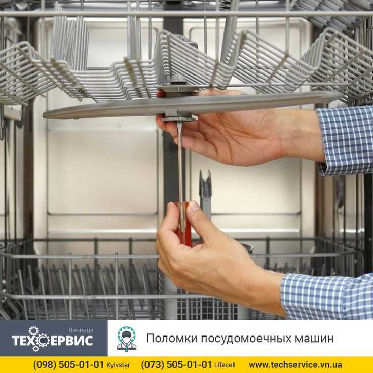 Протечки в посудомоечных машинах - исправление