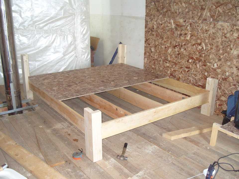 Двухъярусная кровать своими руками из дерева: размеры и монтаж!