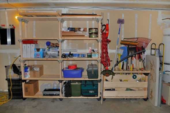 Стеллажи для гаража – качественные модели и системы хранения для профессионалов (95 фото)