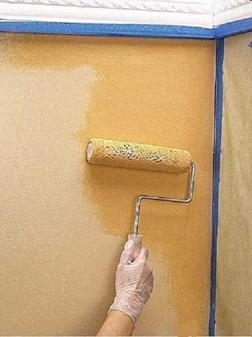 Покраска стен на кухне своими руками – пошаговое описание