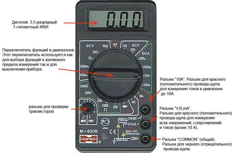 Как пользоваться тестером: инструкция для правильных измерений - vodatyt.ru