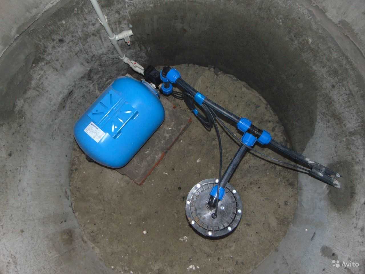 Обустройство скважины для воды. кессон, адаптер, бетонные кольца